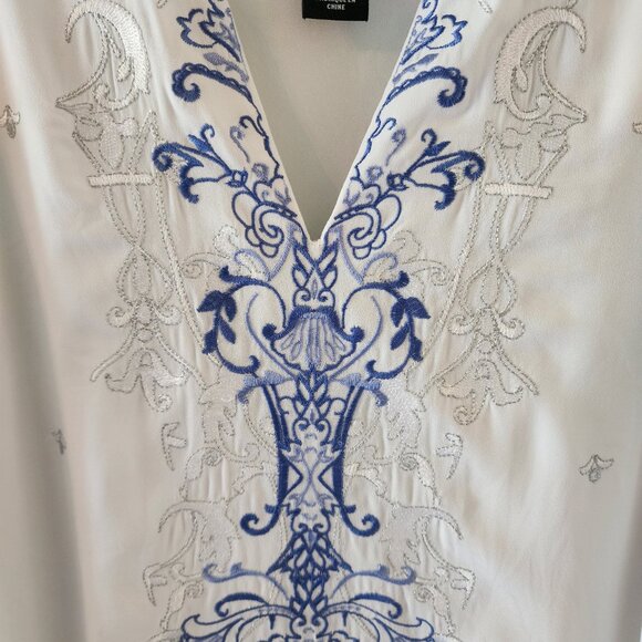 WHBM Embroidered Top, Size S, EUC - Picture 3 of 8